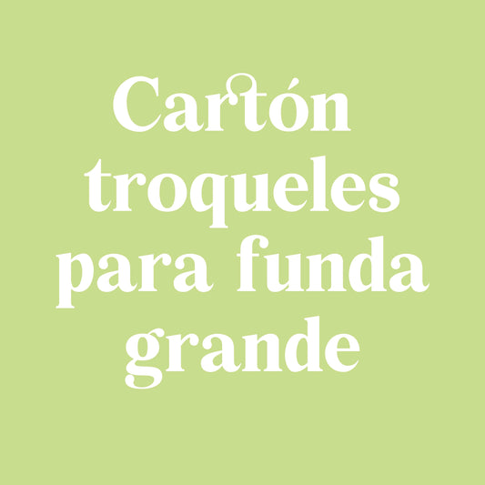 CARTÓN GRANDE TROQUELES REPO BAJO PEDIDO - SCRAPBOOKING