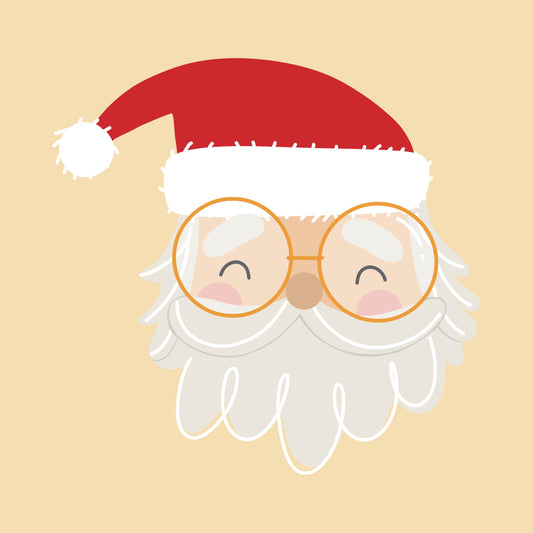 PEGATINA DTF UV CLAUS - FRANELA - SCRAPBOOKING