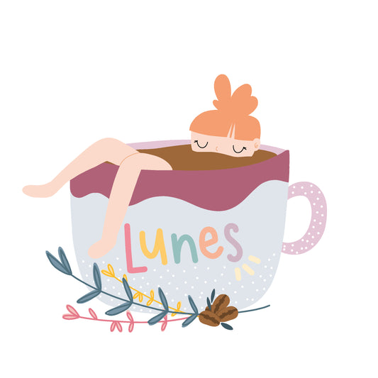 PEGATINA DE LUNES DTF  - IMPERDIBLES - REPO BAJO PEDIDO - SCRAPBOOKING