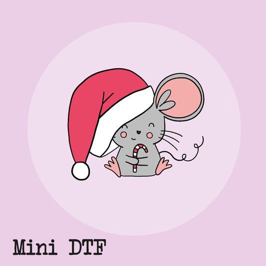 MINI PEGATINA TURRÓN NOEL DTF  - IMPERDIBLES - SCRAPBOOKING