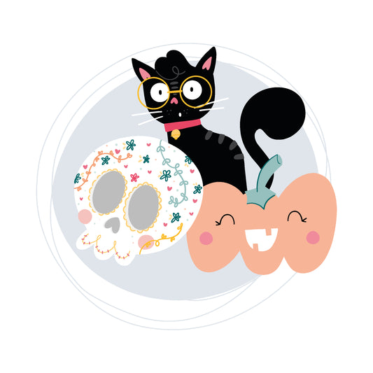 PEGATINA HALLOWEEN DTF  - IMPERDIBLES - SCRAPBOOKING