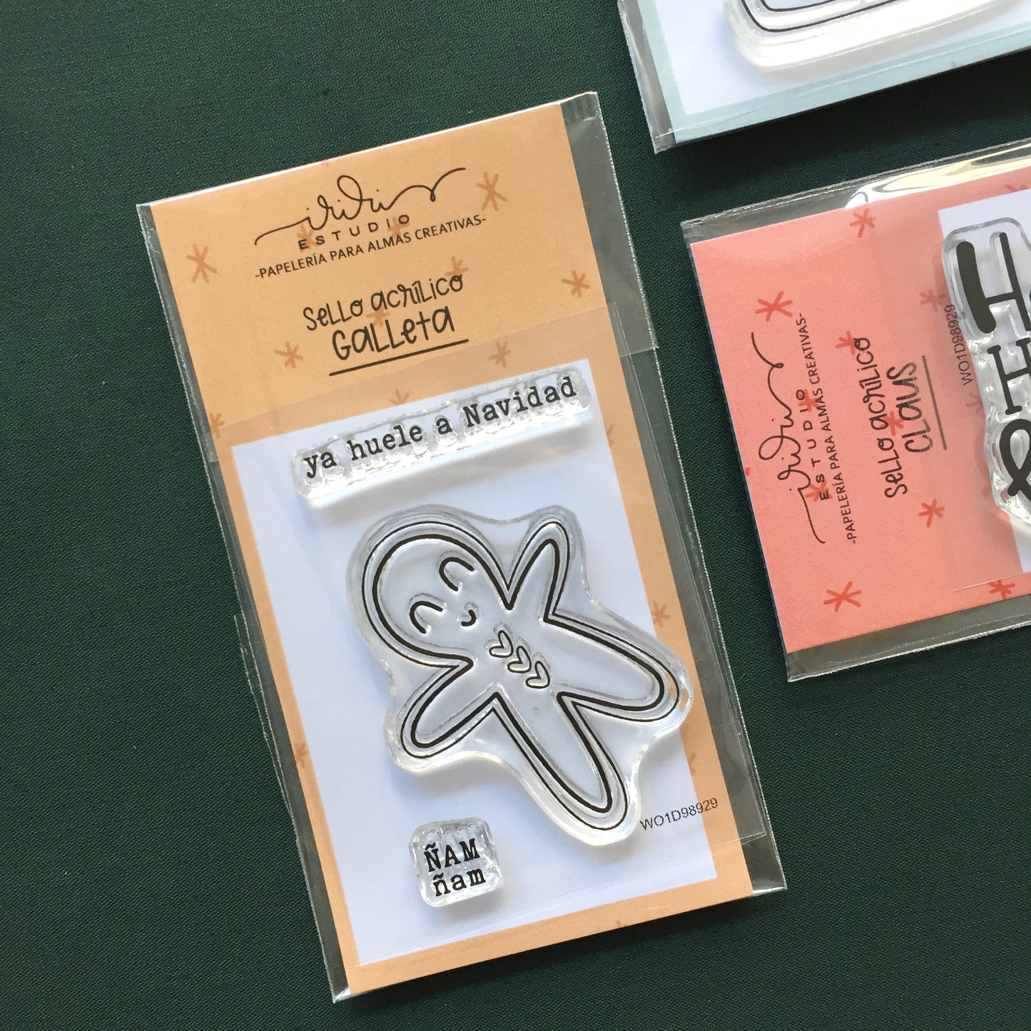 SELLO GALLETA (5X7) - FRANELA - SCRAPBOOKING