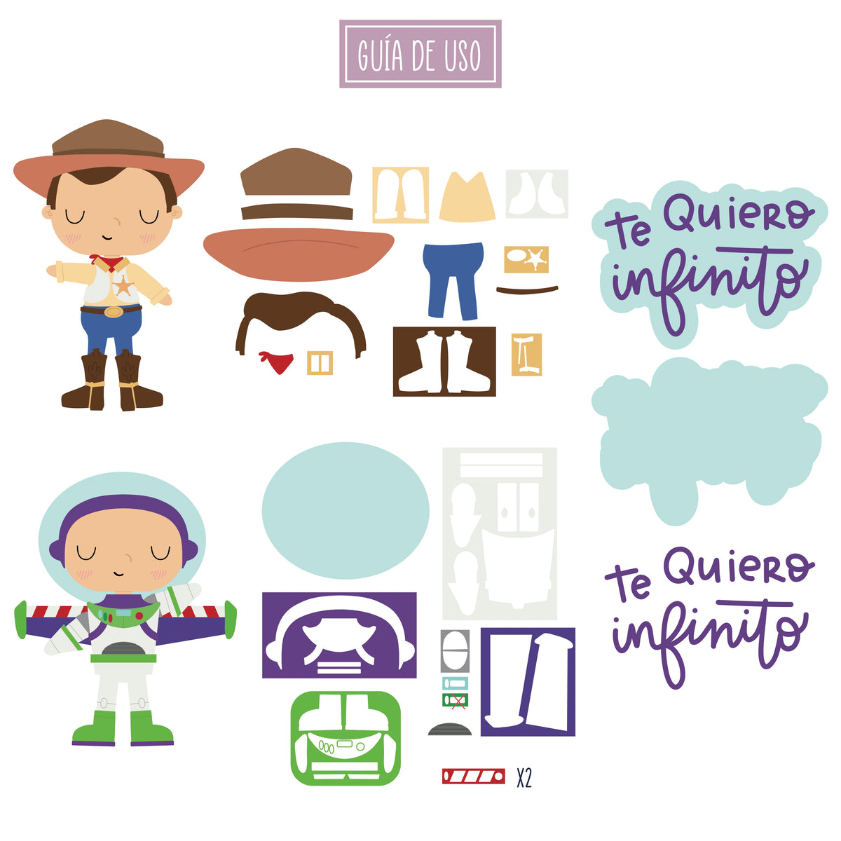 TROQUEL NOA HASTA EL INFINITO - COL. INFINITA - SCRAPBOOKING