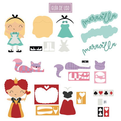 PACK MARAVILLA (troquel + troquelable) - COLEC. INFINITA - SCRAPBOOKING