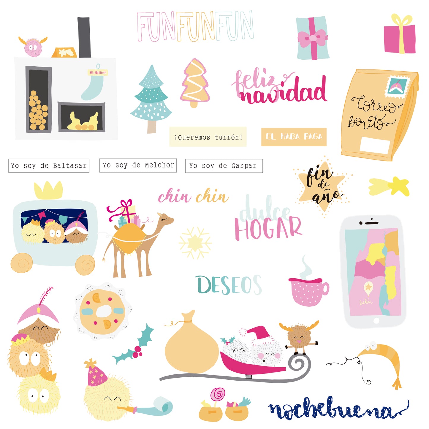 DIE CUTS POMPÓN - SCRAPBOOKING