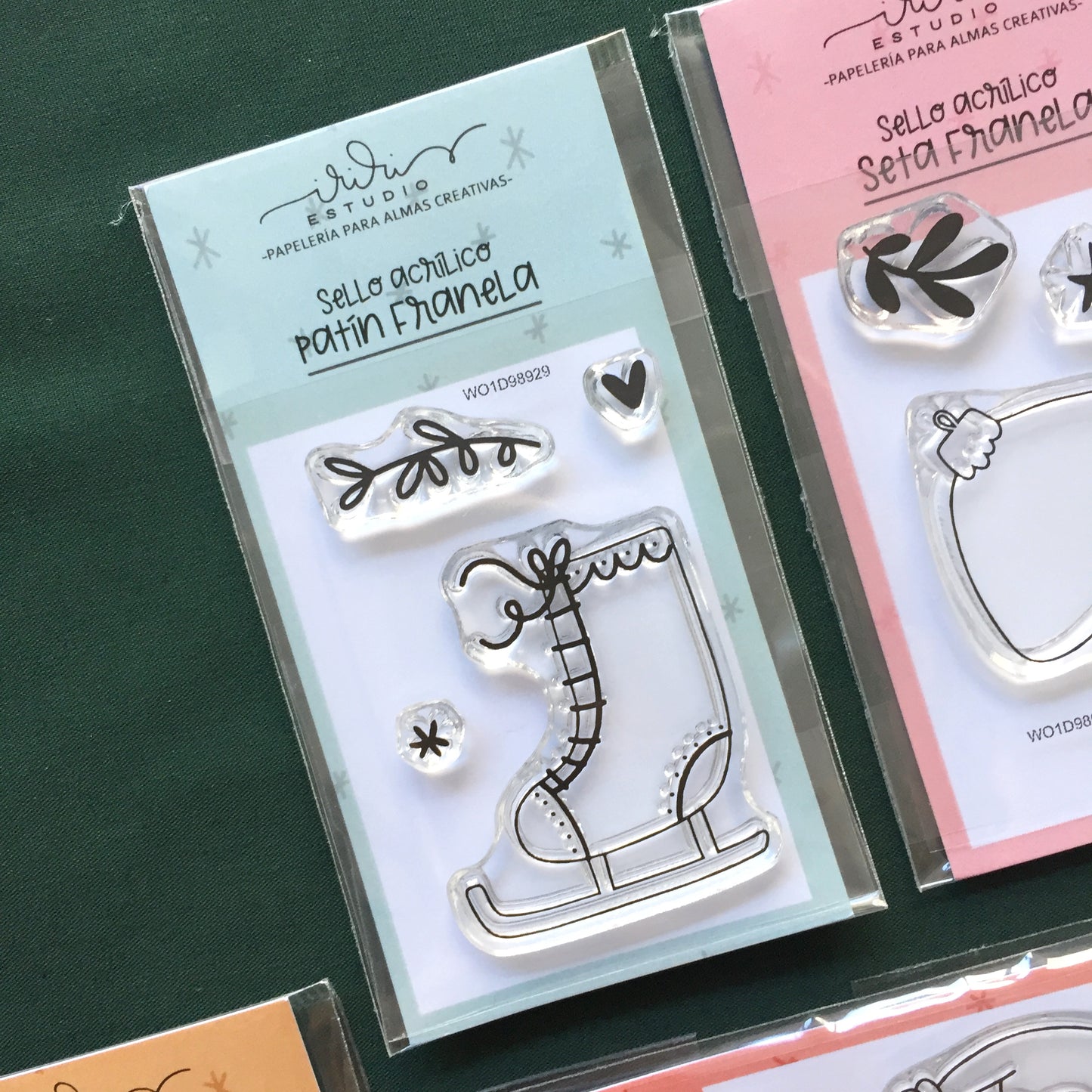 SELLO PATÍN FRANELA (5X7) - SCRAPBOOKING