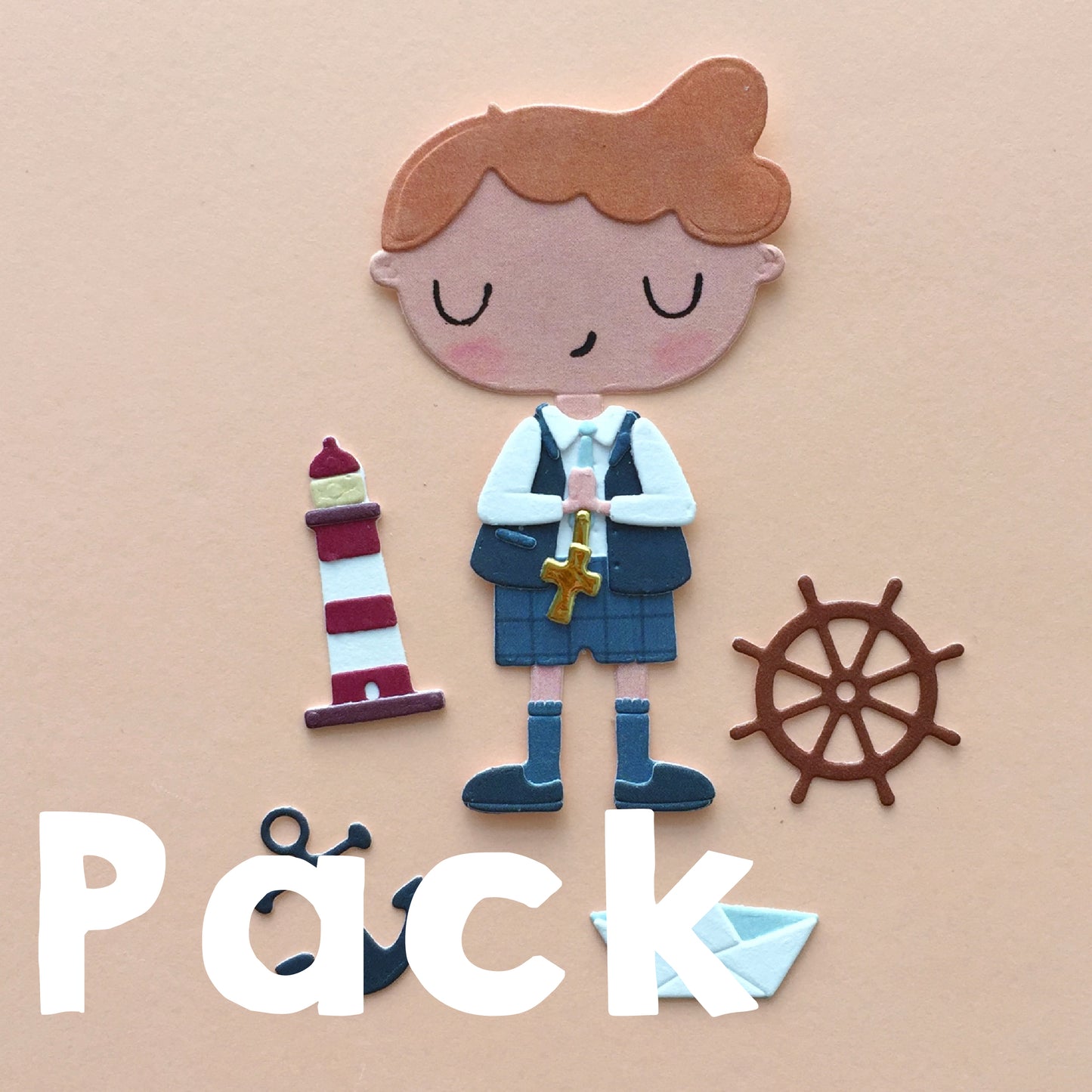 PACK NOA COMUNIÓN - BBC Y EVENTOS - COL. INFINITA - SCRAPBOOKING