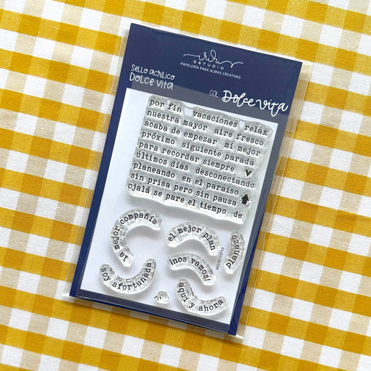 SELLO DOLCE VITA - SCRAPBOOKING