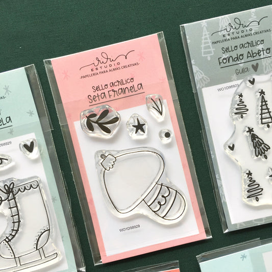 SELLO SETA FRANELA (5X7) - SCRAPBOOKING