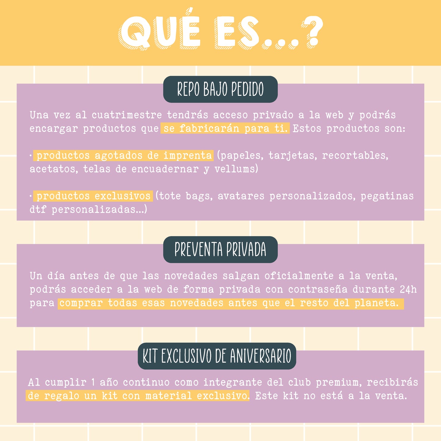 COMBO BÁSICO: METÁLICA + CLUB CONFETI BÁSICO - SUSCRIPCIÓN CUATRIMESTRAL DE PAGO MENSUAL - SCRAPBOOKING