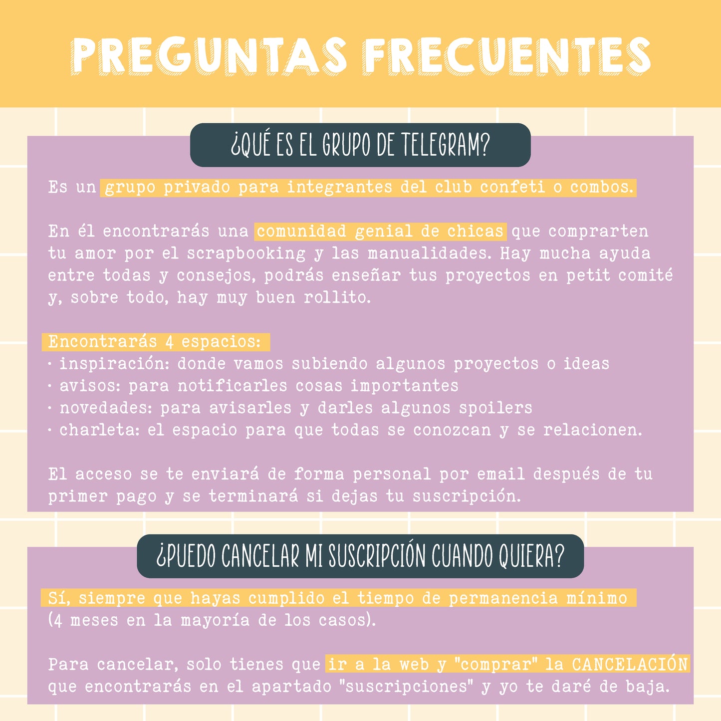 COMBO BÁSICO: METÁLICA + CLUB CONFETI BÁSICO - SUSCRIPCIÓN CUATRIMESTRAL DE PAGO MENSUAL - SCRAPBOOKING