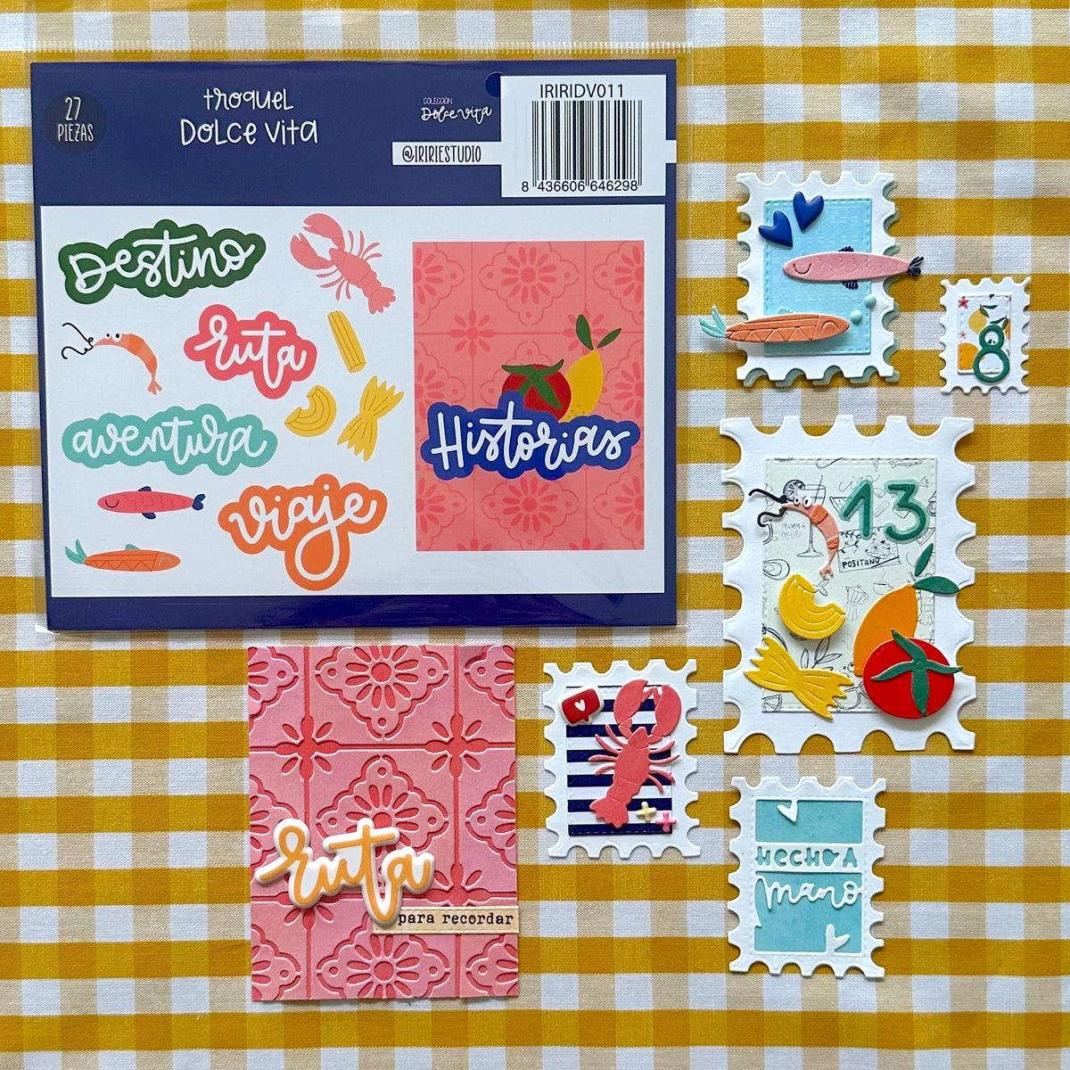 TROQUEL DOLCE VITA - SCRAPBOOKING