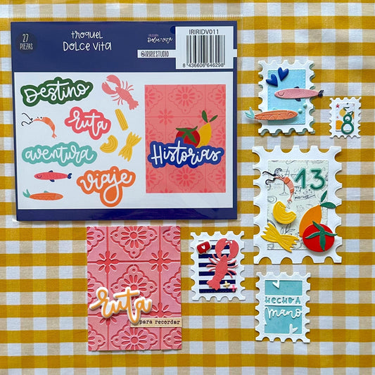 TROQUEL DOLCE VITA - SCRAPBOOKING