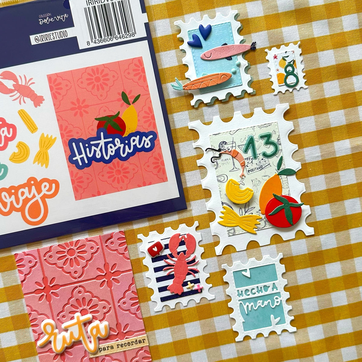 TROQUEL DOLCE VITA - SCRAPBOOKING