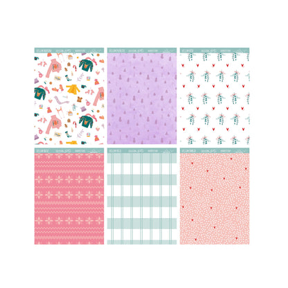 PACK 6 VELLUMS YETI - REPO BAJO PEDIDO - SCRAPBOOKING