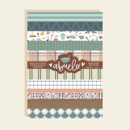 COLEC. DIGITAL ABUELO A4 (FOLIO) - SCRAPBOOKING