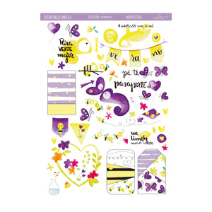 RECORTABLES AMALILA - CONFETI  - SCRAPBOOKING