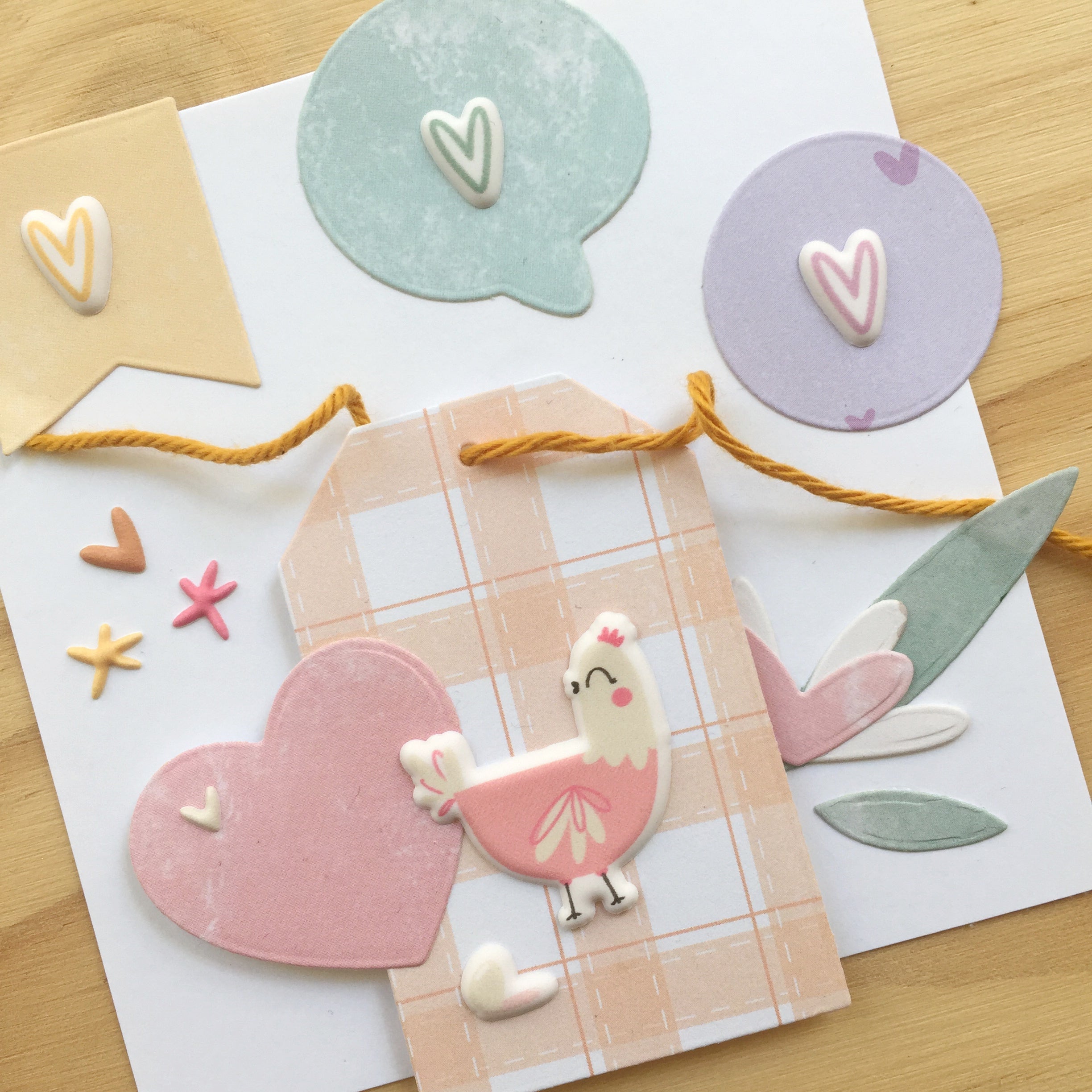 TROQUEL ETIQUETAS TATITA - SCRAPBOOKING