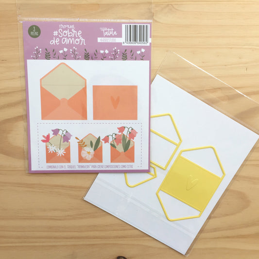 TROQUEL SOBRE DE AMOR - TATITA - SCRAPBOOKING