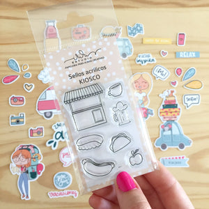 SELLO KIOSCO (5X7) - AVENTURA - SCRAPBOOKING