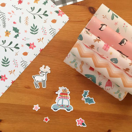 PACK 6 VELLUMS TEJEDA - REPO BAJO PEDIDO - SCRAPBOOKING