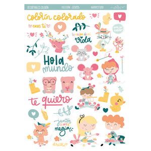 RECORTABLES COLORÍN COLORADO  - SCRAPBOOKING