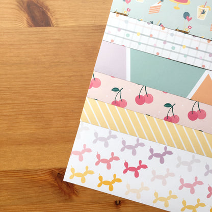 KIT 24 PAPELES TENDERETE - SCRAPBOOKING