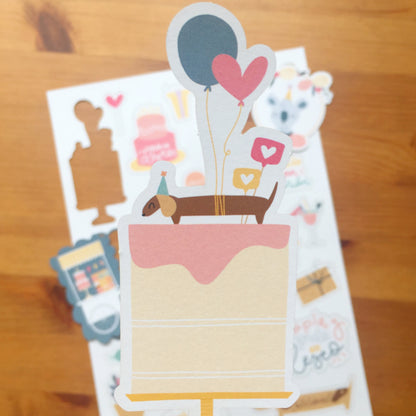 DIE CUTS TENDERETE - SCRAPBOOKING