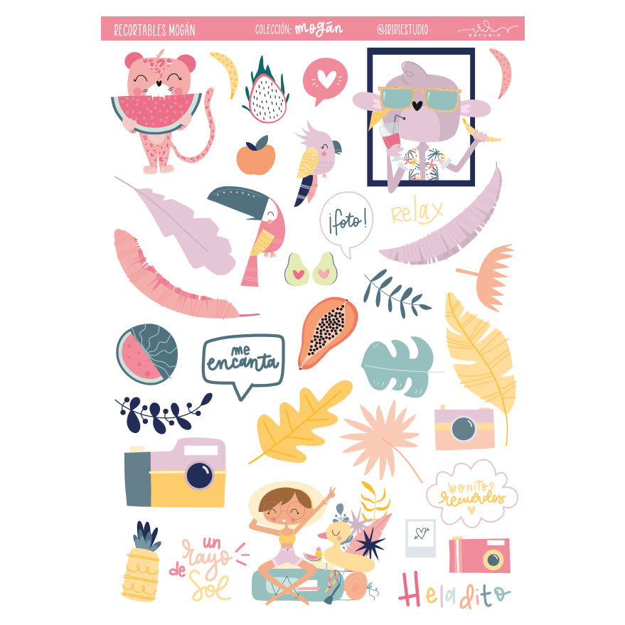 RECORTABLES MOGÁN  - SCRAPBOOKING